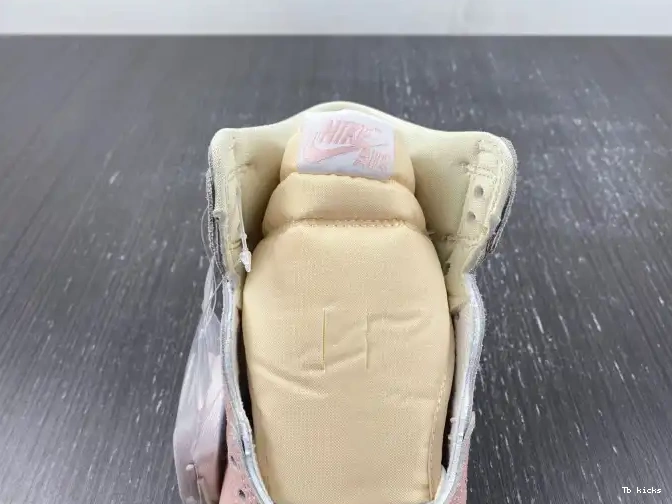 Rep TBK 1 (Women's) Air Jordan OG High Pink FD2596-600 Washed Retro 0422